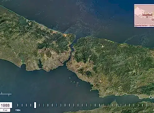 google timelapse